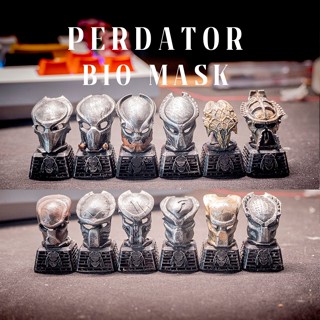 ส่งฟรี Artisan keycap Perdator mask