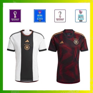 เสื้อกีฬาแขนสั้น ลายทีมชาติฟุตบอล Alemanha World Cup 2022 2023 ชุดเหย้า