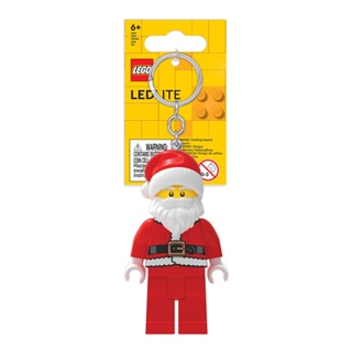 LEGO พวงกุญแจ ไฟฉาย เลโก้ มินิฟิกเกอร์ คริสต์มาส ซานตาครอส Christmas Santa Claus Key Light ลิขสิทธิ์แท้