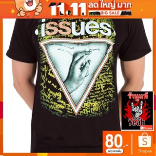 เสื้อวง Issues เสื้อยืด  เสื้อยืดผู้ชาย Rock เสื้อวินเทจ RCM1579