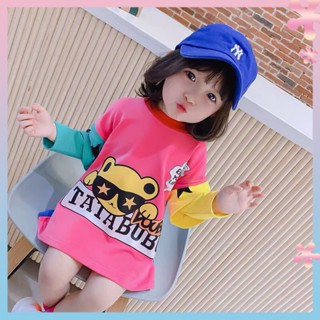 Childrens Wear girls autumn top childrens sweater Womens Western style 2022 new long-sleeved T-shirt for babies spring and autumn