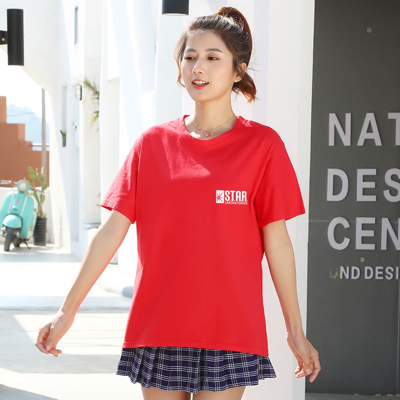 BK-539-SHORT เสื้อยืดแขนสั้นพร้อมส่ง 7สี ลายการ์ตูน ขายดีตามเทรนต์ ลายน่ารัก สีสันสดใส่น่ารัก ใส่ได้