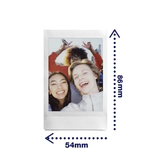 Fujifilm Instax Mini Film White Frame ฟิล์มขอบขาว 10 แผ่น ฟิล์มโพราลอยด์