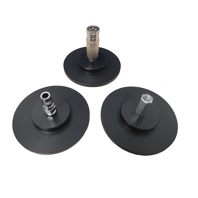 Black Suction Cup Adapter For Telescopic Linear Actuator With M8