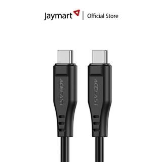 ACEFAST USB-C to USB-C TPE charging data cable C3-03 Black (FULL) (ของแท้) By Jaymart