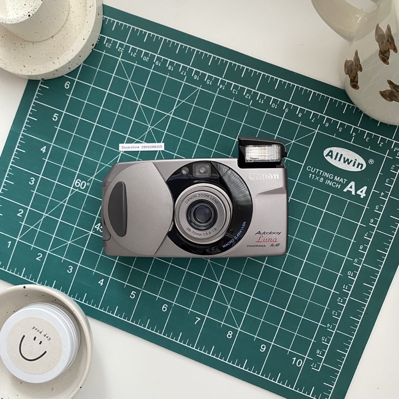 Canon Autoboy Luna 🌙 ดีไซน์คล้ายจันทร์เสี้ยว • เหมาะกับมือใหม่ 📼 • เทสแล้ว มีรูปตัวอย่าง | กล้องฟิล์มมือสอง