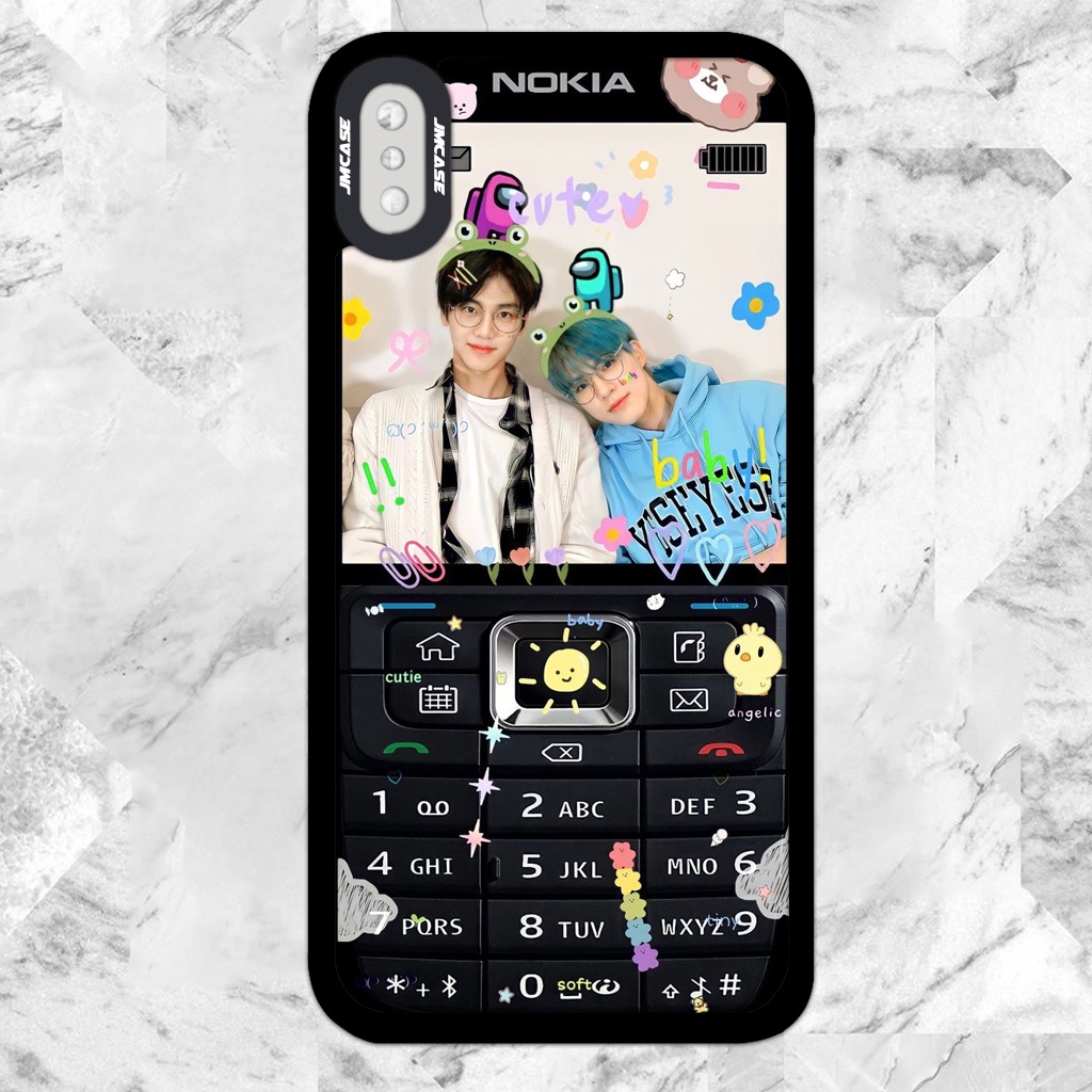 เคส Iphone samsung xiaomi oppo ขอบเหลี่ยม JMCase NCT Jaemin Jeno NCT Idol Kpop Noki.a