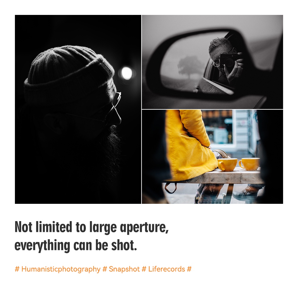 Ttartisan 35mm F0.95 APS-C เลนส์แมนนวล รูรับแสงขนาดใหญ่ สําหรับ Sony E Fujifilm XF Canon M Canon RF L-mount Nikon Z