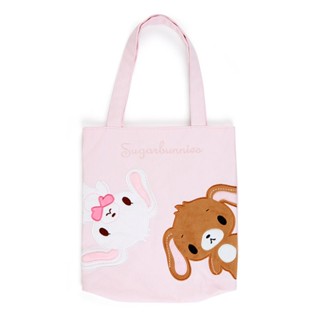 กระเป๋าหิ้ว Memories of Sanrio Heisei Tote Bag แบบ Sugarbunnies ขนาด 27 x 1 x 31 ซม. หูยาว 46 ซม.