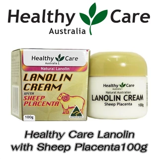 ครีมรกแกะออสเตรเลีย สูตรลาโนลินผสมรกแกะ Healthy Care Lanolin with Sheep Placenta 100g