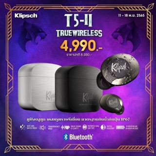 KLIPSCH  T5 ll  truewrieless