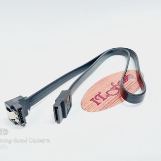 สาย SATA 3.0 หัวงอ 1ข้าง มีที่ล๊อค ยาว 50 CM สีดำ จำนวน 1 เส้น ( ออกใบกำกับภาษีได้ )