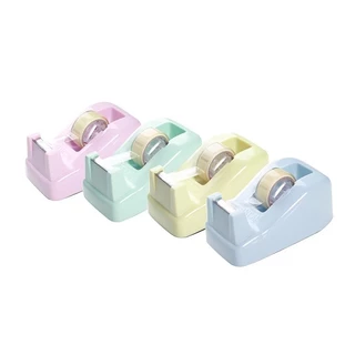 ORCA ออร์ก้า แท่นตัดเทปจิ๋ว No.05 PASTEL สีพาสเทล แท่นตัดเทปผลิตจากพลาสติกคุณภาพดี มาตรฐาน สีสันสวยงามน่ารักปุ๊กปิ๊ก