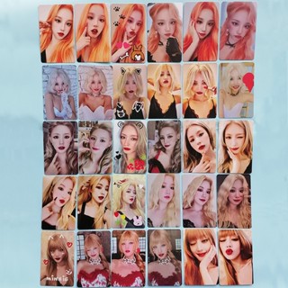 การ์ดมินิส่วนบุคคล Kpop (G)I-DLE Mini 5 Series I LOVE MINNIE สําหรับสะสม