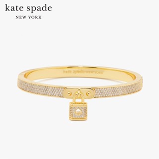 KATE SPADE NEW YORK LOCK AND SPADE PAVE BANGLE K9464 กำไลข้อมือ