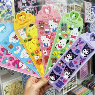 สติกเกอร์เลเซอร์ ลาย Sanrio ขนาดใหญ่ สําหรับตกแต่งไดอารี่ สมุดบัญชีมือ