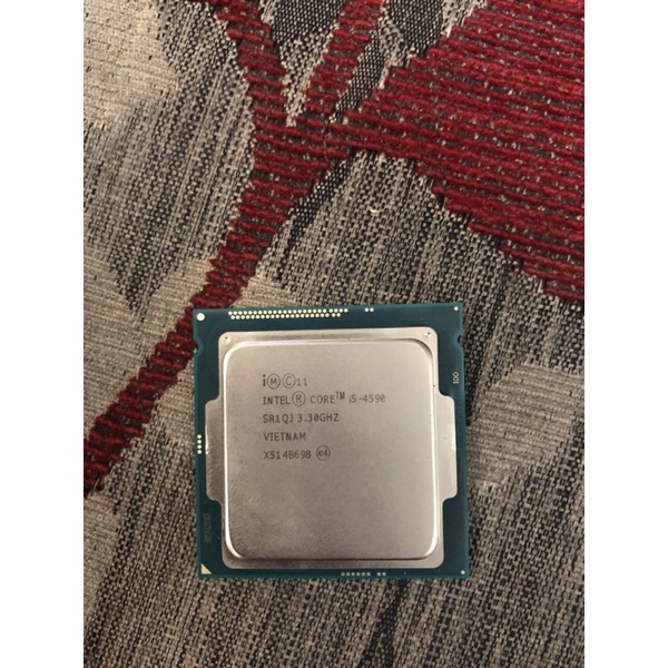 i5-4590 ตัวรองท๊อปเจน 4 รองรับ mb z87/z97 มีแต่ตัว สภาพสวยมาก ไม่มีตำหนิ ปกติทุกอย่าง ประกันร้าน 15 