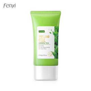 Fenyi Green tea Smooth Skin Face Care Deep Cleansing Face Exfoliator Gel 60g.