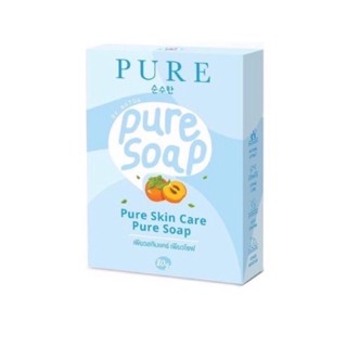 ⚡️พร้อมส่ง⚡️แท้100% สบู่เพียว Pure Skin Care Pure Soap เพียวสกินเคร์ เพียวโซฟ ขนาด 80g.