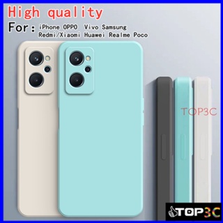 เคส Realme 9i 5g Realme 9 pro plus 9 8i Realme 8 5g Realme 8 pro Realme 9i เคสโทรศัพท์มือถือ สีพื้น สําหรับ YT