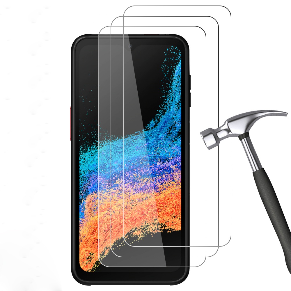 สําหรับ Samsung Galaxy Xcover 6 Pro 5 4 4S 9H HD กระจกนิรภัยป้องกันหน้าจอฟิล์ม