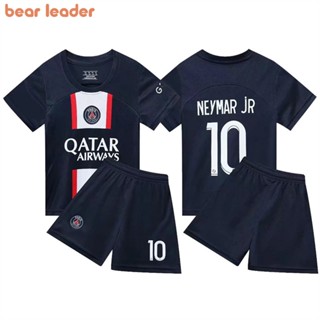 เสื้อกีฬาแขนสั้น ลายทีมฟุตบอล Bear Leader ขนาดเล็ก สําหรับเด็กอนุบาล 2022