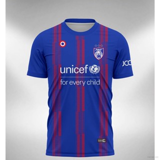 เสื้อยืดคอกลม แขนสั้น พิมพ์ลาย Johor Jersey Darul Takzim ทีมเยือน พลัสไซซ์ สําหรับผู้ชาย และผู้หญิง