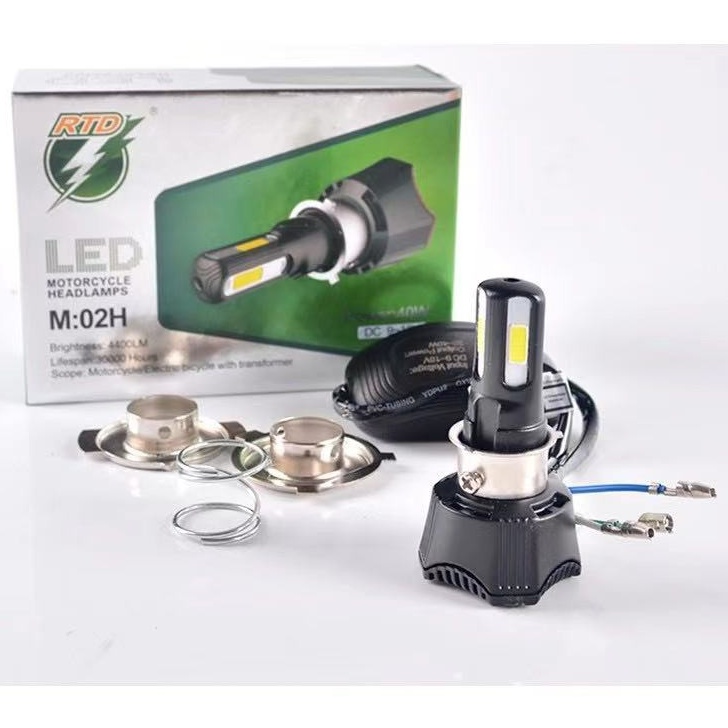 ไฟหน้ามอเตอร์ไซค์ รุ่น M:02E / M:02H / M:02D / M02K สว่างตาแตก 40W เลือกรุ่นของหลอดที่ตัวเลือกสินค้า