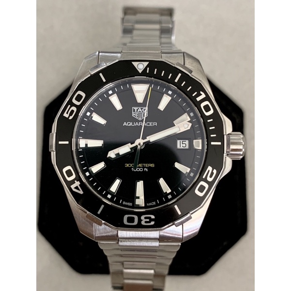 TAG Heuer Aquaracer Men's Black Quartz Watch - WAY111A.BA0928