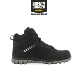 [รับประกัน 3 เดือน] Safety Jogger รุ่น ABSOLUTE รองเท้าเซฟตี้หุ้มข้อ หัวนาโนคาร์บอน สีดำ