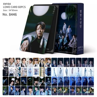 LOMO CARD BTS Proof Dalmajung 2022 บีทีเอส โลโม่การ์ดแบบ 2 ด้าน โค้งมน ไร้ขอบ60 ชิ้น/กล่อง 8.7×5.7 ซม.Jungkook,Jimin,V