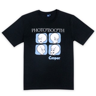 Universal Studios Men Casper Photo Booth T-Shirt - เสื้อผู้ชายยูนิเวอร์แซล สตูดิโอ แคสเปอร์ สินค้าลิขสิทธ์แท้100% chara