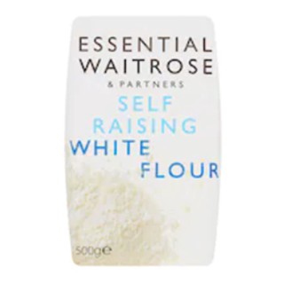 Essential Waitrose  Self Raising All Purpose Flour 500g.เอสเซนเชี่ยลเวทโทรสเซลฟ์ไรซิ่งแป้งอเนกประสงค์ 500กรัม