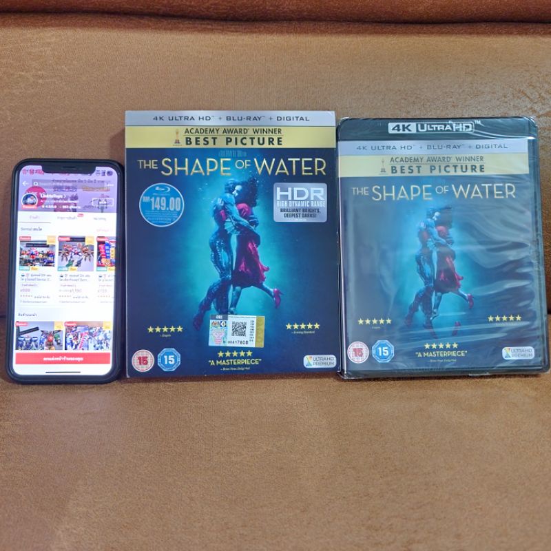 📀💯 4K UltraHD Blu-Ray The Shape of Water ลิขสิทธิ์แท้ หนังบลูเรย์ Bluray มือ1 ไม่มีไทย