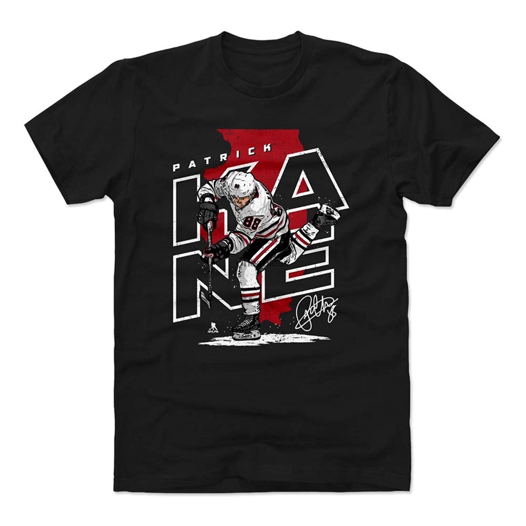 เสื้อ Patrick Kane - เครื่องแต่งกายผู้ชาย Chicago Hockey - แผนที่ผู้เล่น Patrick Kane