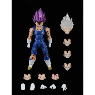 พร้อมส่ง ฟิกเกอร์ Kong Studio SSj3 Vegete Vegeta Vegeto Battle Damaged Bloody Deluxe Version ของเล่น สําหรับของขวัญ