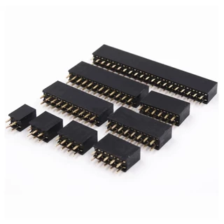 ซ็อกเก็ต แถวคู่ เมีย ผู้ จั้มเปอร์ Pin Header Female Double Row Single Row pitch 2.54mm IDC connector ก้างปลา