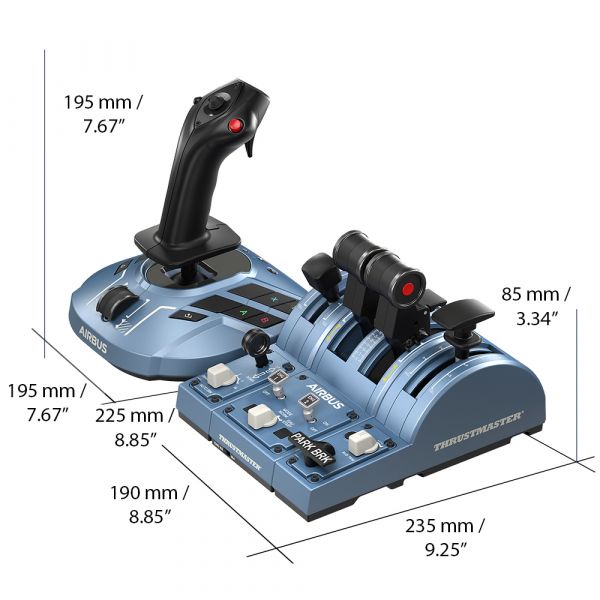 THRUSTMASTER TCA CAPTAIN PACK X AIRBUS EDITION รองรับ PC - XBOX (รับประกันศูนย์ไทย 1 ปี)