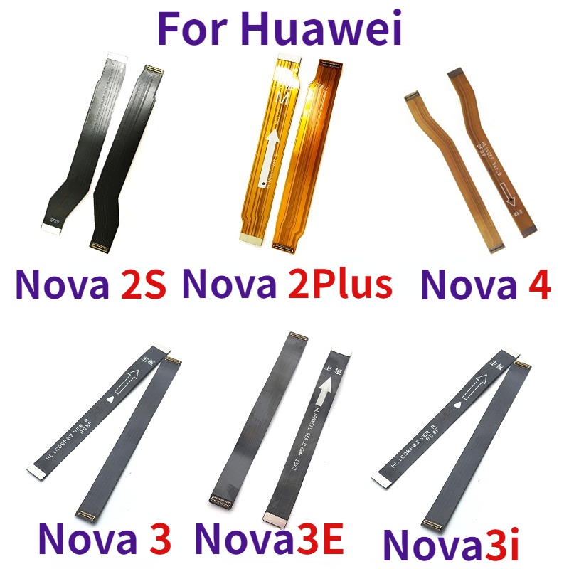 ของแท้ เมนบอร์ดหน้าจอ LCD เชื่อมต่อสายเคเบิลแพร สําหรับ Huawei Nova 2 Plus 2S 3 3i 3e 4 4e 5 5i Pro
