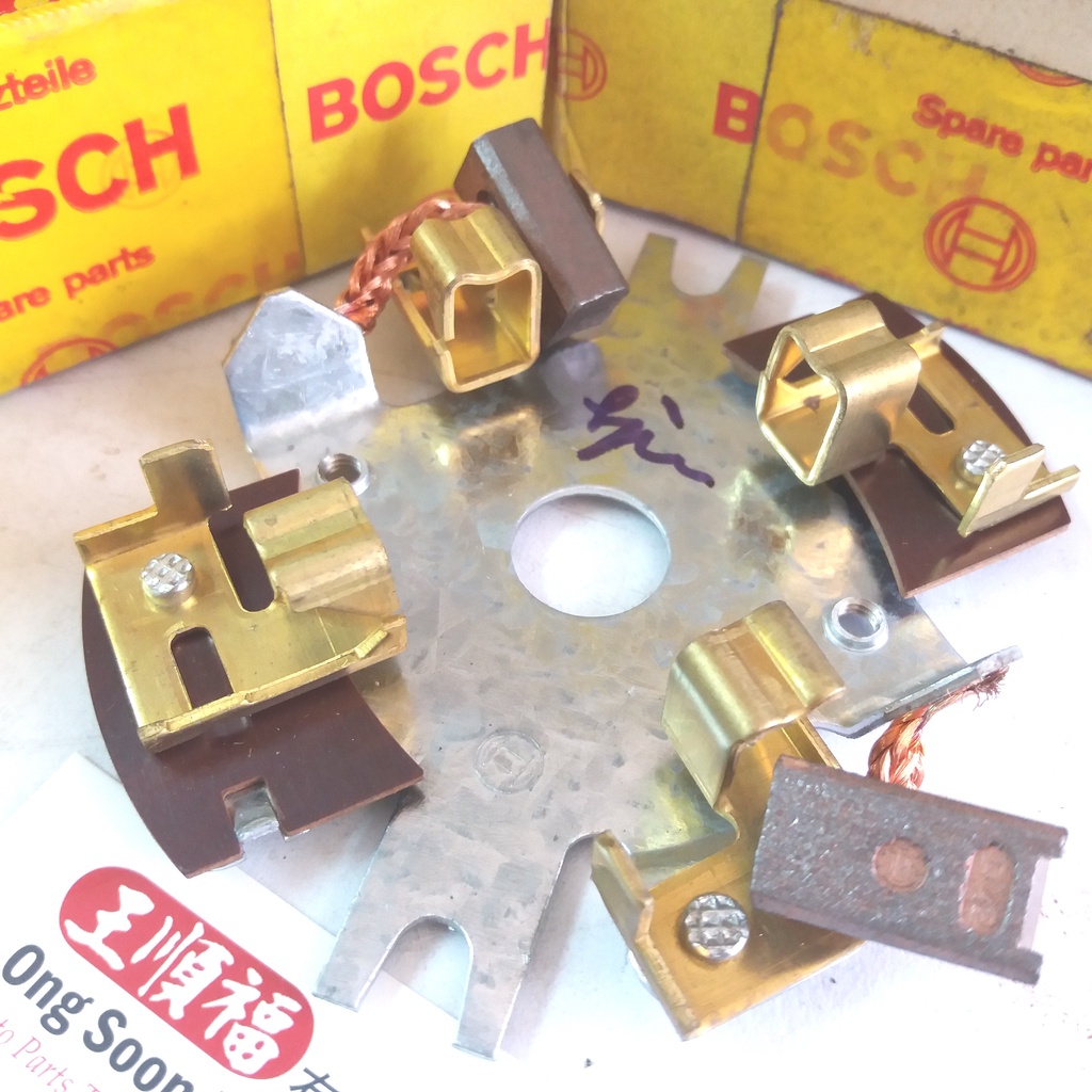 ที่ใส่คาร์บอนสตาร์ท Mercedes Benz W123 280 W114 W116 Bosch 1001 329 900 แปรง Peugeot Alfa Romeo Ford