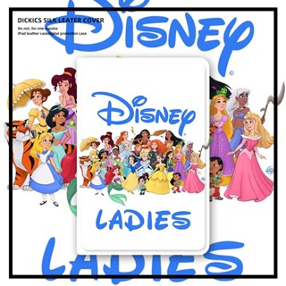 Disney Princess เคสไอแพด mini 4/5/6 air 1/2/3 4 5 case 10.2 gen 7/8/9 เคส pro 11 gen10 เคส หลังใส มีช่องใส่ปากกา