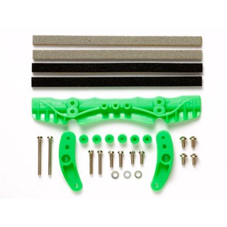 ชุดเบรค TAMIYA mini4wd 95053 Brake Set (for AR Chassis) (Fluorescent Green)