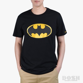 DOSH UNISEX T-SHIRTS BATMAN เสื้อยืดคอกลม แขนสั้น ผู้ชาย-ผู้หญิง XS-XL FBMT5227-BL