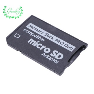 เมมโมรี่สติ๊ก Pro Duo Mini MicroSD TF เป็น MS อะแดปเตอร์ SD SDHC การ์ดรีดเดอร์ สําหรับ Sony &amp; PSP ซีรี่ส์