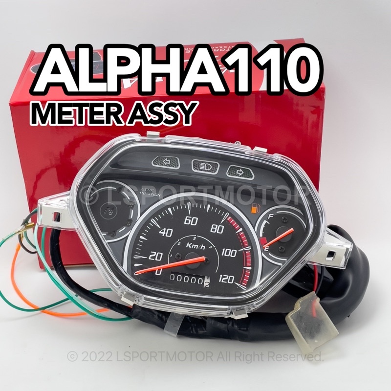 HONDA ALPHA 110 METER ASSY SPEEDOMETER WAVE ALPHA CX 110