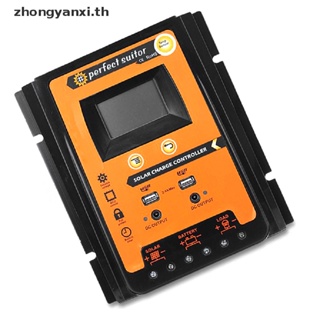 Yanxi MPPT ตัวควบคุมการเก็บประจุพลังงานแสงอาทิตย์ 12 24V 30 50 70A USB 5V LCD