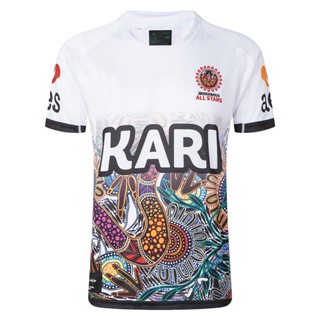 เสื้อยืด แขนสั้น ลาย INDIGENOUS ALL STARS rugby JERSEY MAORI ALL STARS 2022 ไซซ์ใหญ่ s-5xl 2023