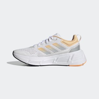 รองเท้า  Adidas QUESTAR สีขาว - เหลือง ของแท้100%