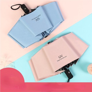 Fully Automatic Folding Sunny Umbrella Three-folding Umbrella  Sunny and Rainy Umbrella  Sunscreen Anti-UV  shade umbrel