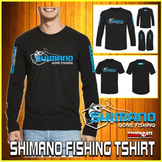 เสื้อยืด ลาย SHIMANO GONE FISHING | เสื้อยืด สําหรับตกปลา | เสื้อแขนยาว/เสื้อแขนสั้น | ไมโครไฟเบอร์ แบบแห้งเร็ว | เสื้อกีฬาแขนสั้น ลายทีม JERSEY